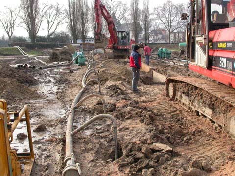 Festplatz Worms, Grundwasserhaltung