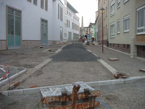 Friedrichstrae - Rmerstrae Worms, Korngasse